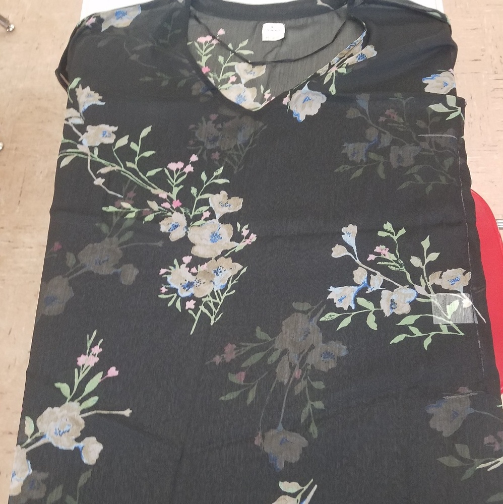 NWT Women's O'Neill floral print swim cover up xs